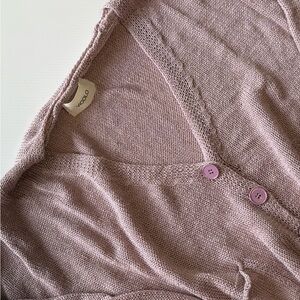 🌪️ Vintage Marled Earthy Knit Mock-Neck Top Grunge Chic 🌪️